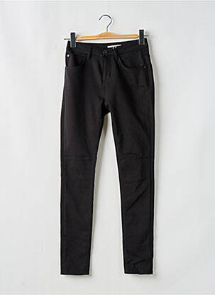 Pantalon slim talie înaltă talie înaltă negru GARCIA femeie
