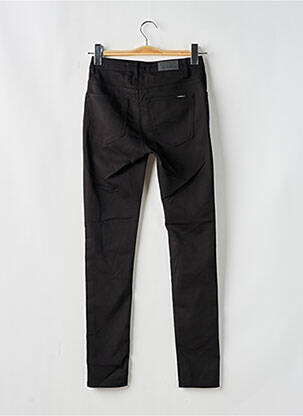 Pantalon slim talie înaltă talie înaltă negru GARCIA femeie