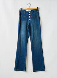 Blugi bootcut talie înaltă talie înaltă albastru C'EST BEAU LA VIE femme