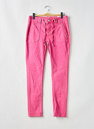 Blugi cu croială slim roz STREET ONE femeie