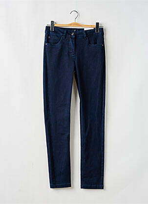 Pantalon slim albastru BRANDTEX femeie