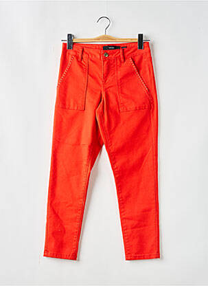 Blugi cu croială slim portocaliu VERO MODA femeie