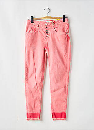 Blugi cu croială slim roz STREET ONE femeie