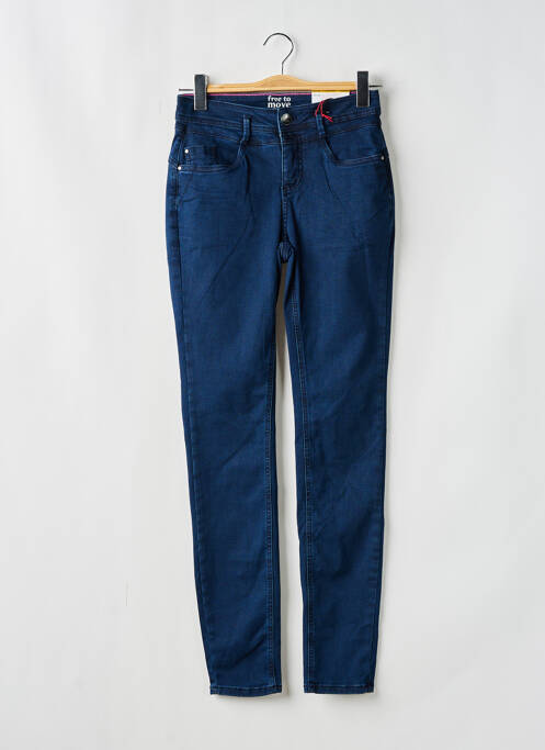 Blugi cu croială slim albastru STREET ONE femeie