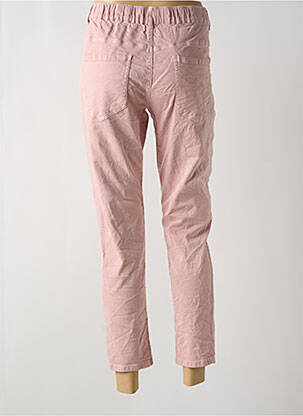 Pantalon 7/8 elasticitate mărime normală roz MELLY & CO femeie
