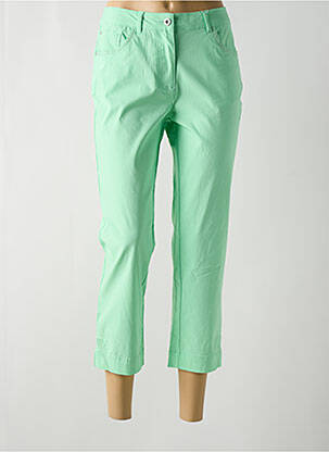 Pantalon trei sferturi verde DIANE LAURY femeie