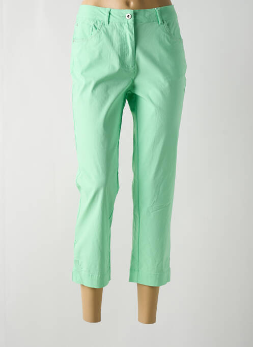 Pantalon trei sferturi verde DIANE LAURY femeie