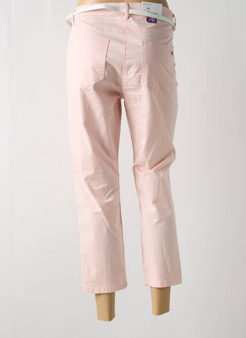 Pantalon trei sferturi roz BETTY BARCLAY femeie