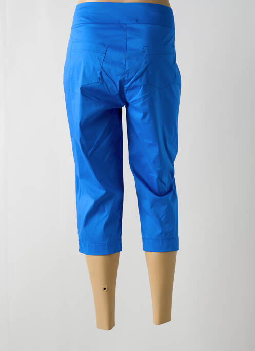 Pantalon trei sferturi albastru MALOKA femeie