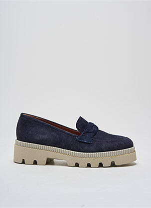 Mocasini tip de talpă amortizantă toc de 4 la 6 cm albastru HOMERS femeie