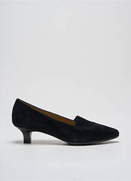 Pantofi cu toc nubuc toc de 4 la 6 cm negru HOMERS femme