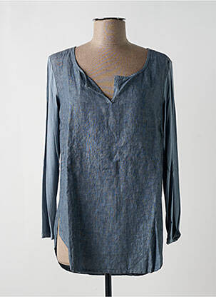 Tunică mâneci lungi albastru NINATI femeie