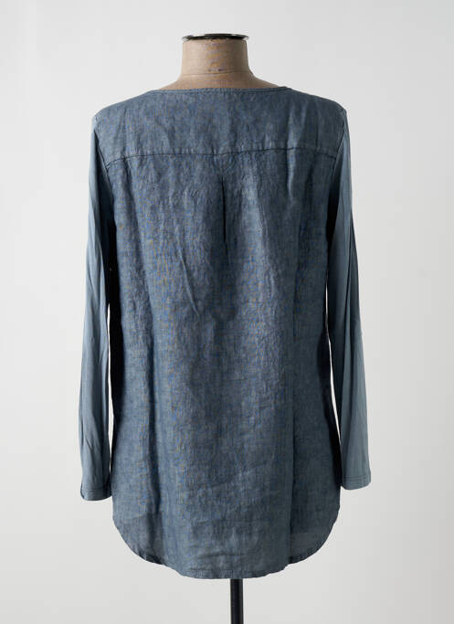 Tunică mâneci lungi albastru NINATI femeie