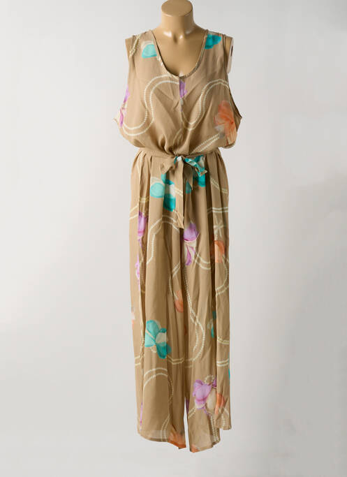 Salopetă-pantalon bej KONTESSA femeie