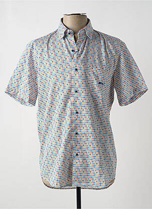 Cămașă cu mâneci scurte alb DARIO BELTRAN bărbat