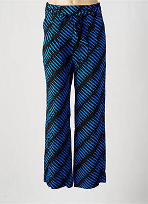 Pantalon larg albastru PRINCESSE NOMADE femeie