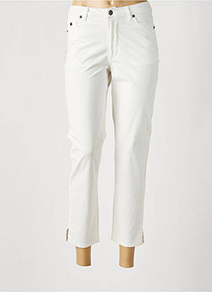 Pantalon 7/8 alb SURKANA femeie