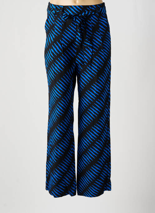 Pantalon larg albastru PRINCESSE NOMADE femeie