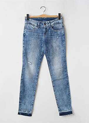 Blugi skinny elasticitate albastru TEDDY SMITH fată