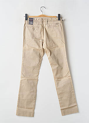 Pantalon chino croială dreaptă mărime reglabilă bej TEDDY SMITH băiat