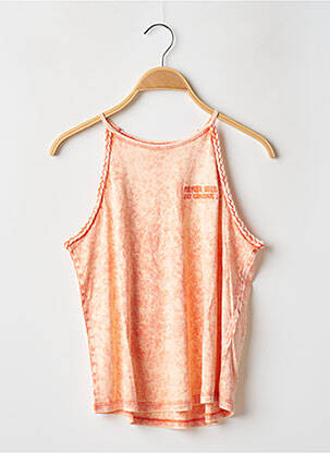 Top portocaliu TEDDY SMITH fată