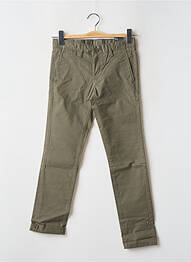 Pantalon chino talie elastică talie elastică verde TEDDY SMITH băiat