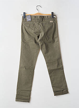 Pantalon chino talie elastică talie elastică verde TEDDY SMITH băiat