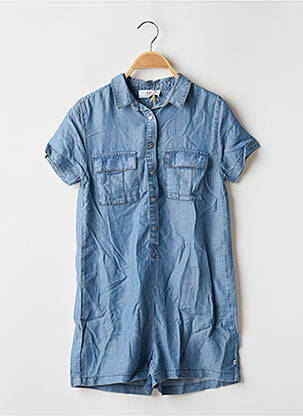 Salopetă scurtă albastru LE TEMPS DES CERISES fată