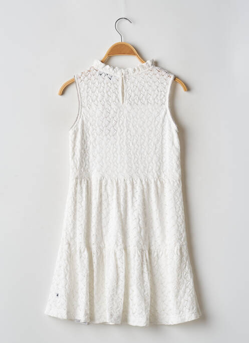 Rochie midi alb LE TEMPS DES CERISES fată