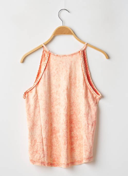 Top portocaliu TEDDY SMITH fată