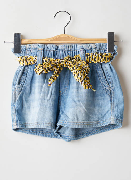 Șort albastru LE TEMPS DES CERISES fată