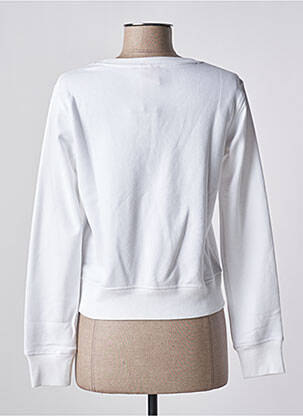 Hanorac elasticitate mâneci lungi alb NEW BALANCE femeie
