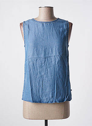 Top albastru LE TEMPS DES CERISES femeie