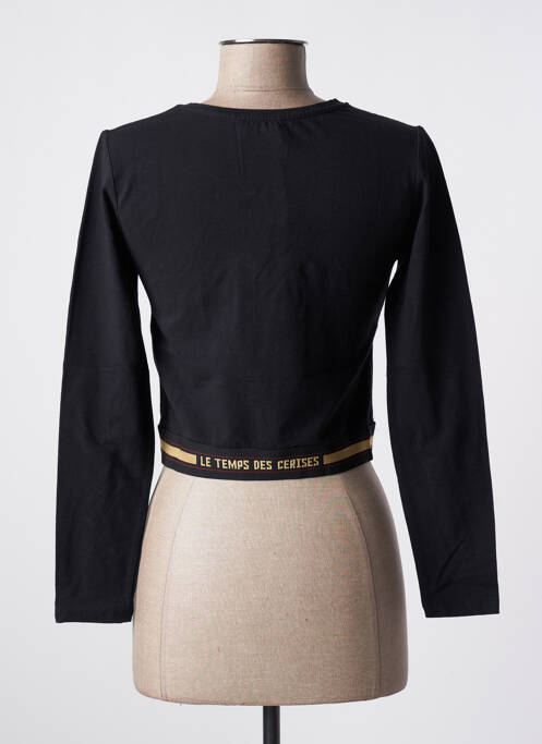 Hanorac negru LE TEMPS DES CERISES femeie