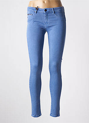 Blugi skinny albastru DONOVAN femeie