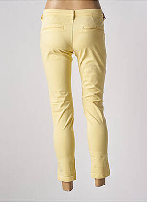 Pantalon 7/8 elasticitate mărime normală galben TEDDY SMITH femeie