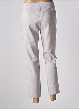Pantalon 7/8 talie cu cleme mărime normală gri RYUJEE femeie