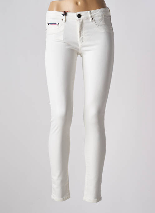 Blugi skinny alb DONOVAN femeie