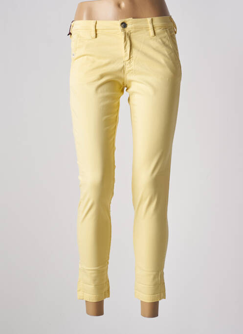 Pantalon 7/8 galben TEDDY SMITH femeie
