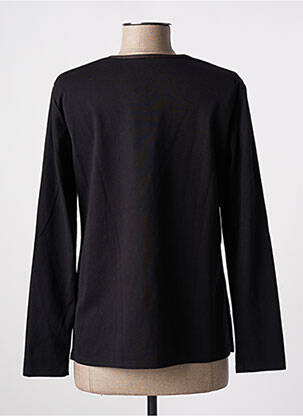 Tricou mâneci lungi mâneci lungi negru GEVANA femeie