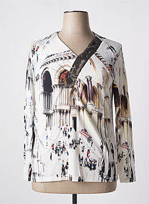 Tricou bej QUATTRO femeie