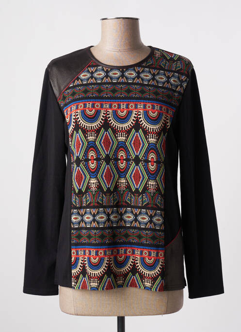 Tricou negru GEVANA femeie