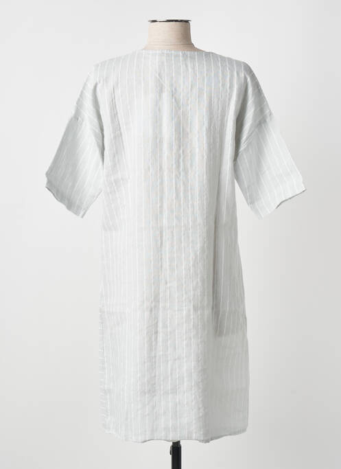 Rochie scurtă gri BLANC BOHEME femeie