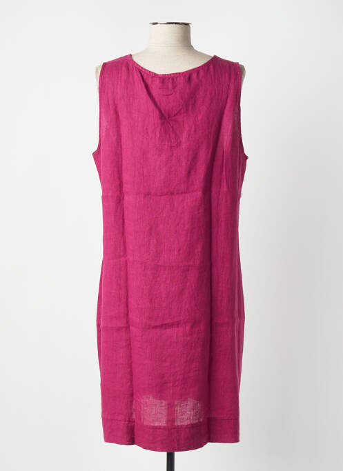 Rochie scurtă violet BLANC BOHEME femeie