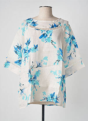 Bluză albastru BLANC BOHEME femeie