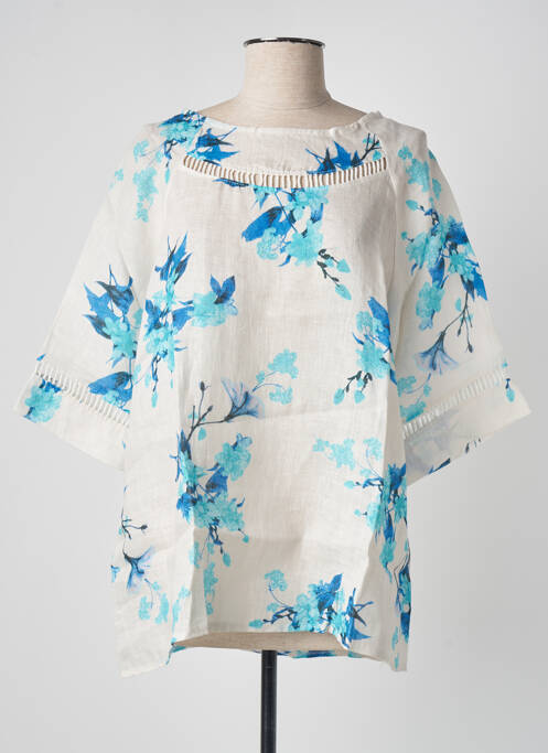 Bluză albastru BLANC BOHEME femeie