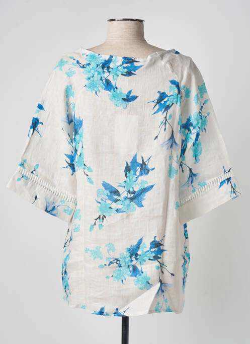 Bluză albastru BLANC BOHEME femeie