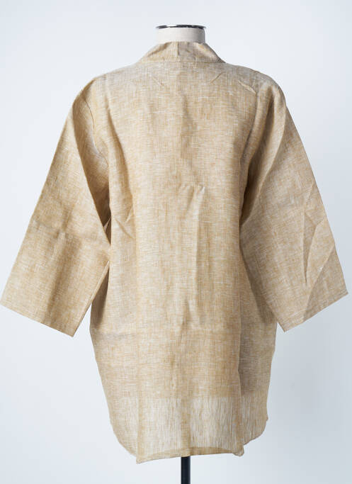 Tunică mâneci lungi bej BLANC BOHEME femeie