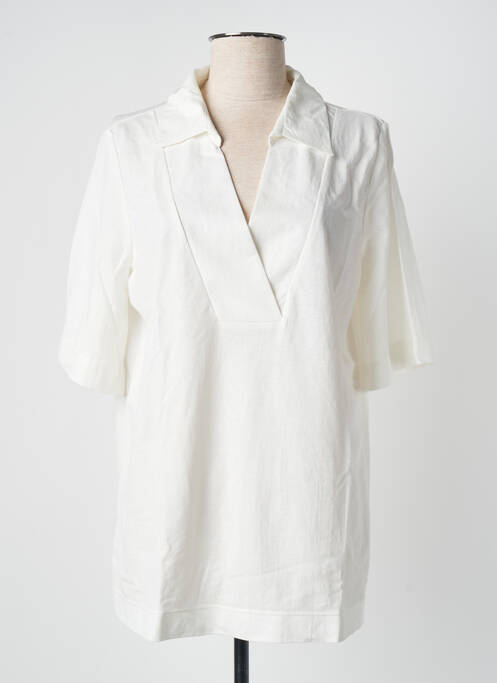 Top bej BLANC BOHEME femeie