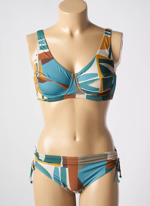 Costum de baie din două piese albastru LAGON BLEU femeie